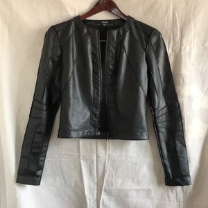 Guess faux leather jacket size S